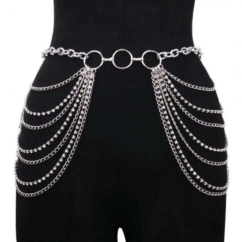 Body Jewelry Bulk - Waist Chain Jewelry Adjustable Harness Belly