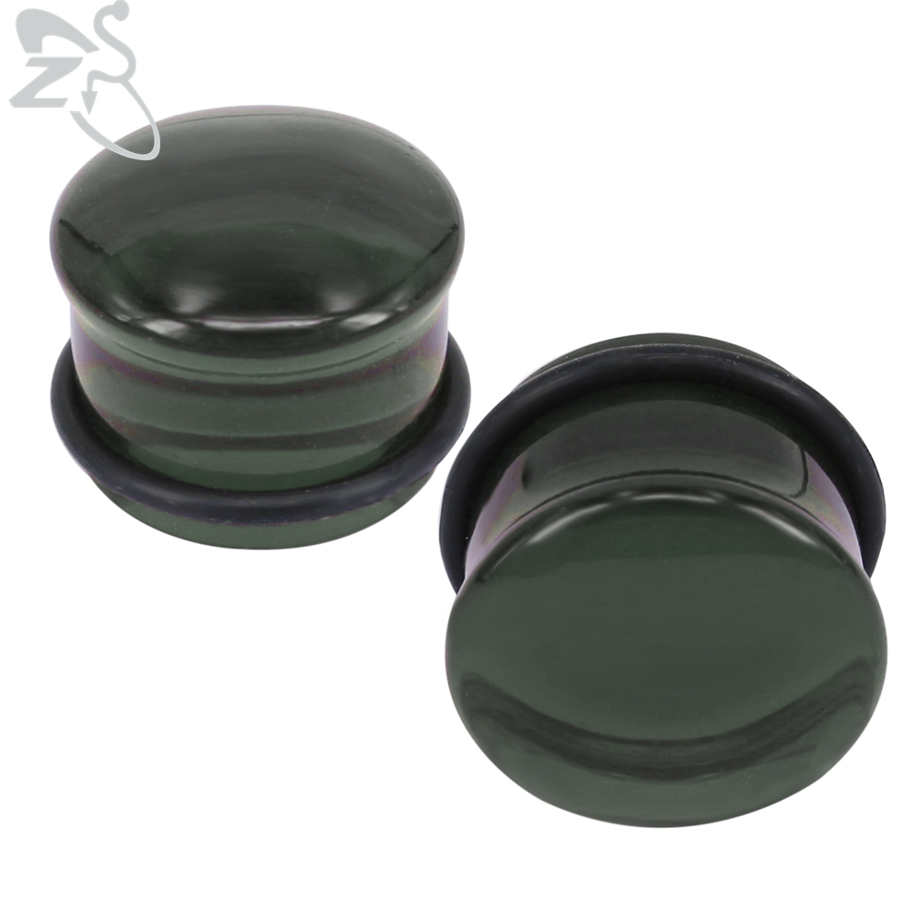 Zs Body Jewelry - ZS 5-16MM I Pair Punk Clear
