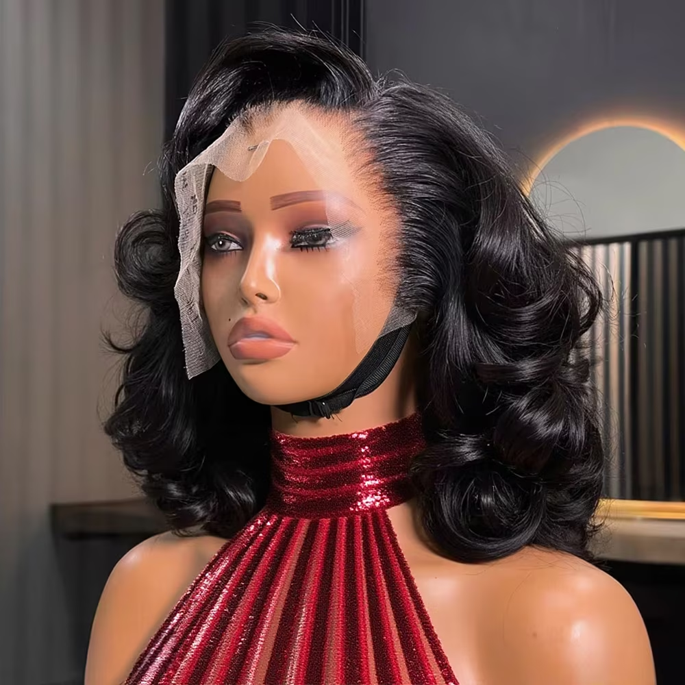 Body Jewelry Underwear - Short Bob Wig Body Wave 250%