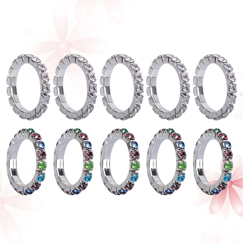 Body Jewelry Rings - 10Pcs Foot Toe Ring Fashion Elegant