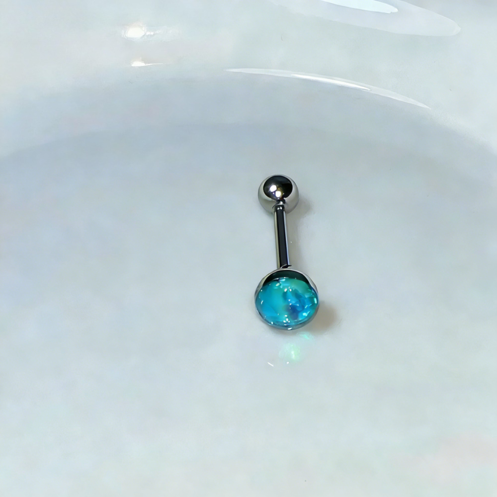 1Pc High-Quality Trendy Blue G - Body Jewelry High Quality recension och pris