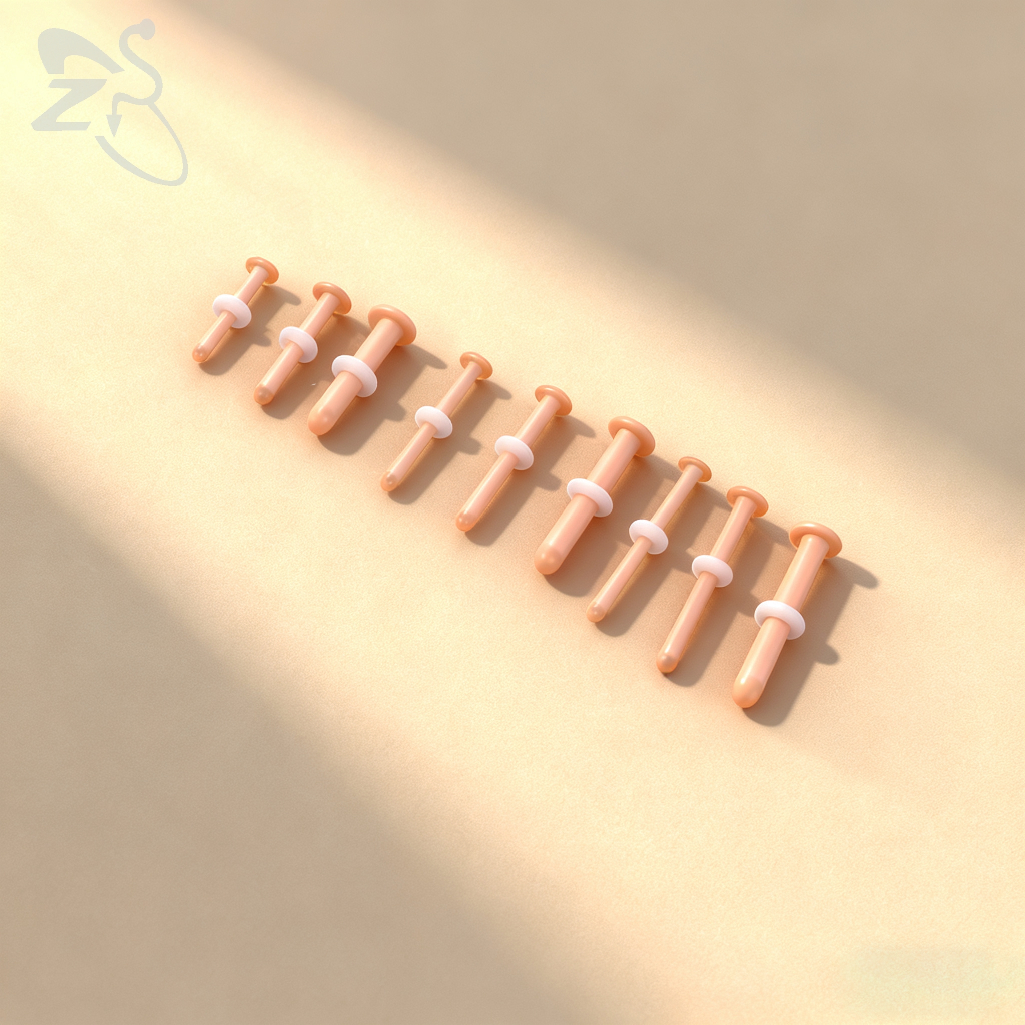 ZS 1PC Transparent Color Glass - Zs Body Jewelry recension och pris