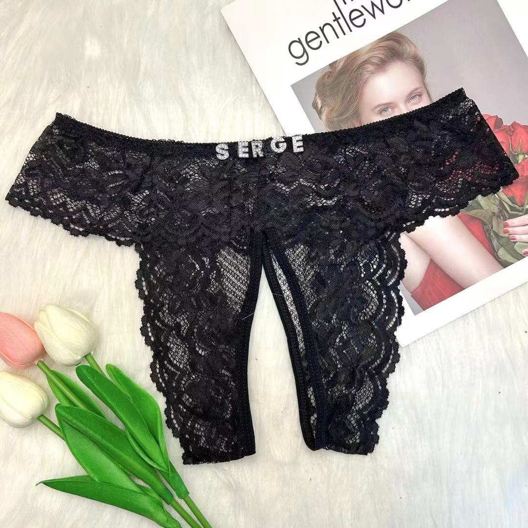 Plus Size Custom Lace Panties  - Body Jewelry Back recension och pris