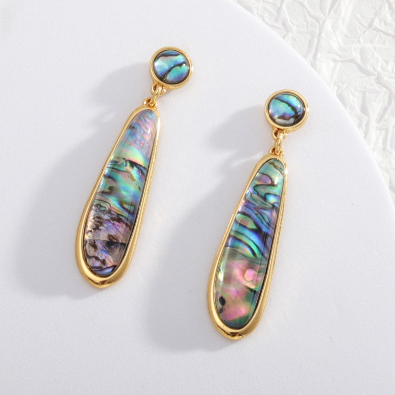 Abalone Shell Paper Water Drop - Body Jewelry Brands recension och pris