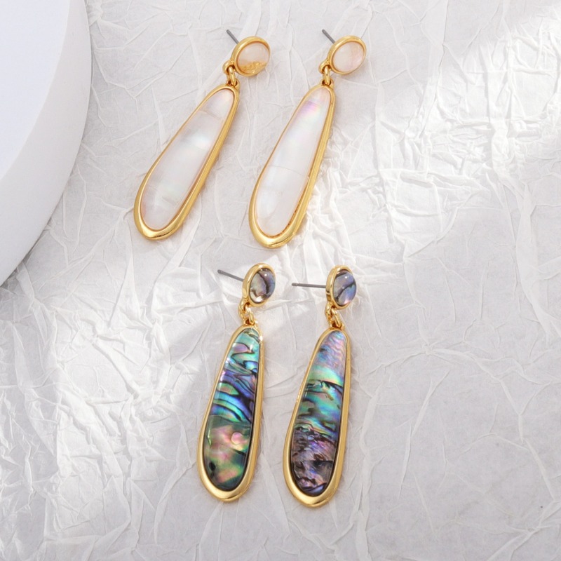 Abalone Shell Paper Water Drop - Body Jewelry Brands recension och pris
