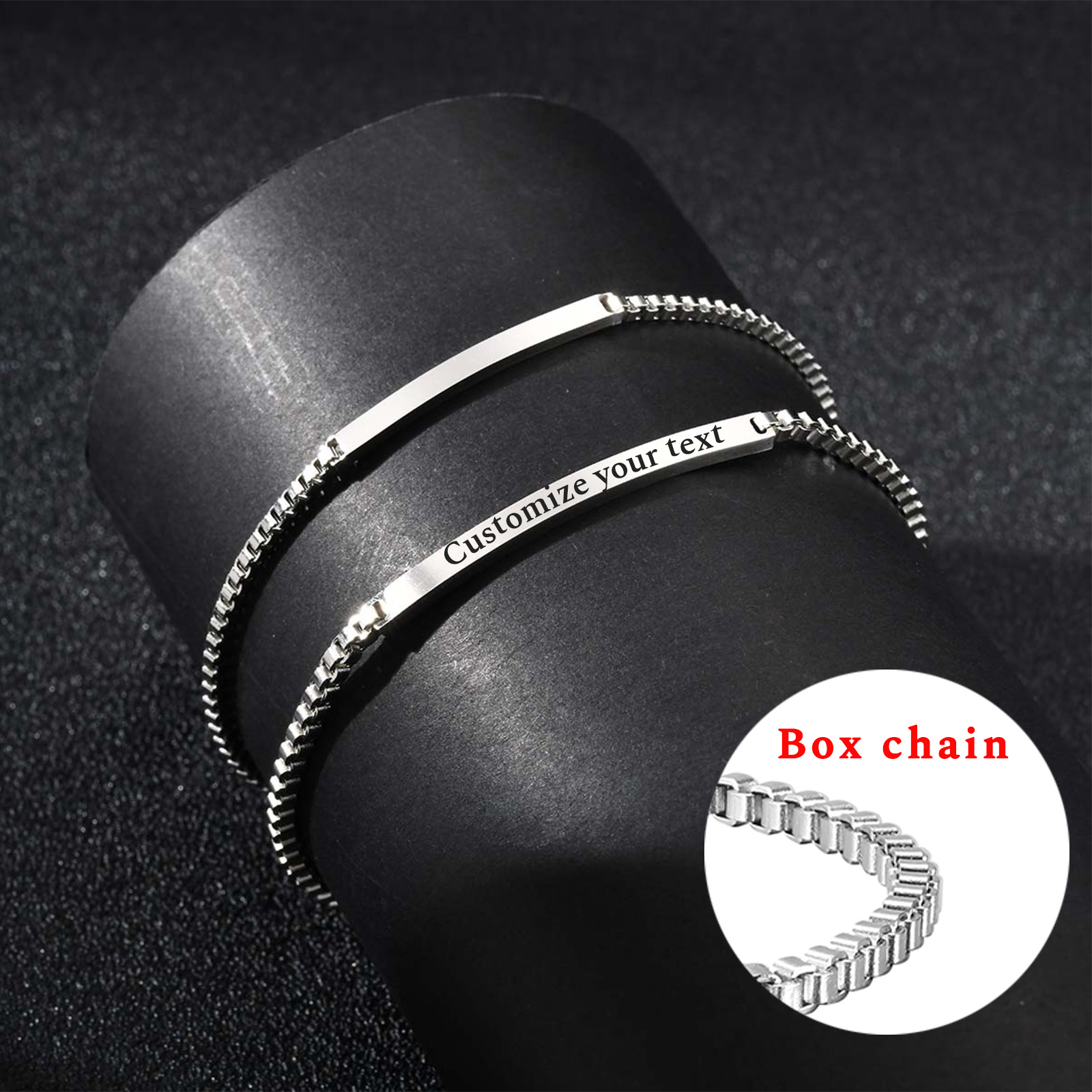 1/2 pack Customized Bracelets  - Body Jewelry Back recension och pris