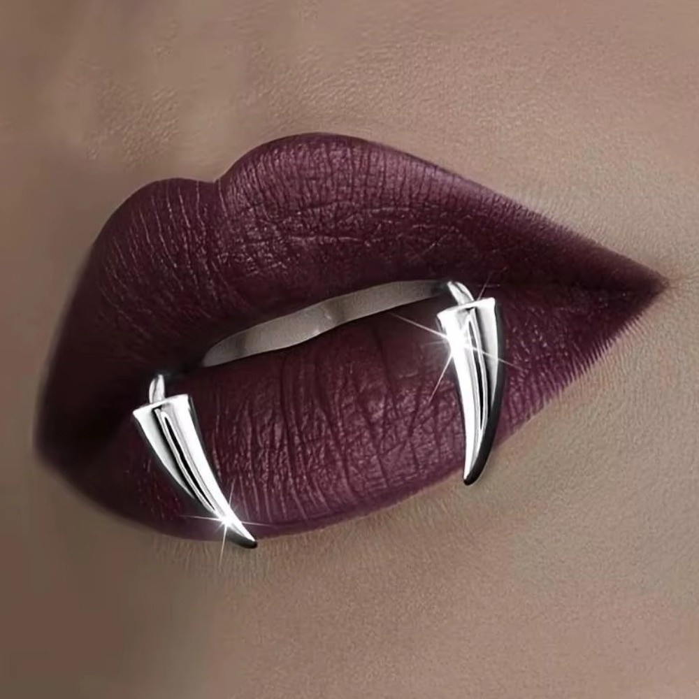 2PCS/Set Exaggerated Fake Lip  - Body Jewelry Lip Ring recension och pris