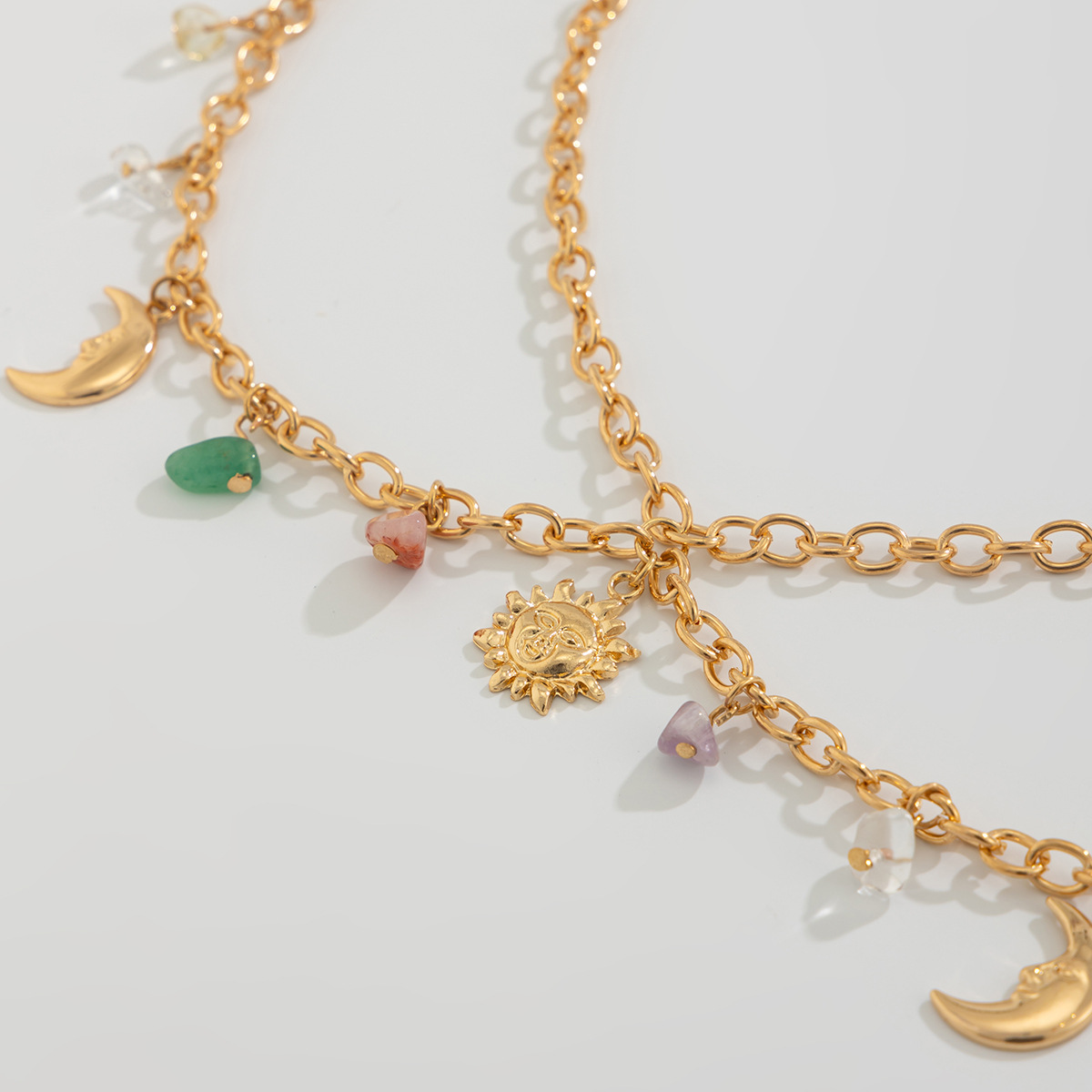 Boho Star Moon Sun Pendant Wai - Body Jewelry Bulk recension och pris