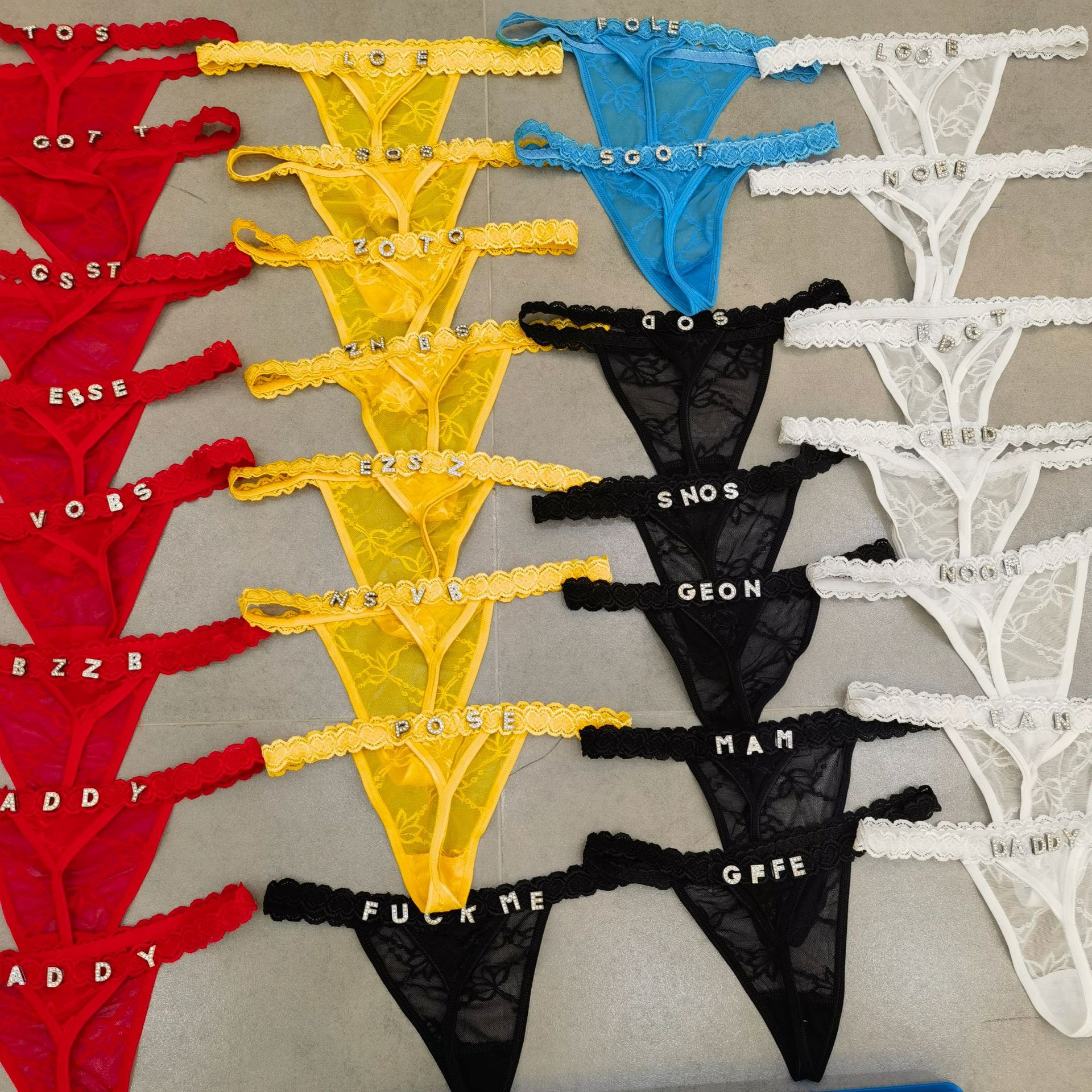 Customize Thongs Crystal Name  - Body Jewelry Waist Chains recension och pris