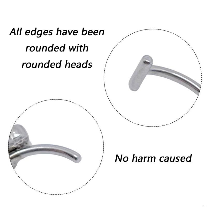   Stainless Steel Clip on Lip  - Body Jewelry Lip Ring recension och pris
