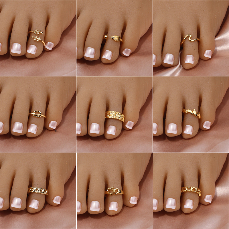 Adjustable Toe Ring for Women  - Body Jewelry Rings recension och pris