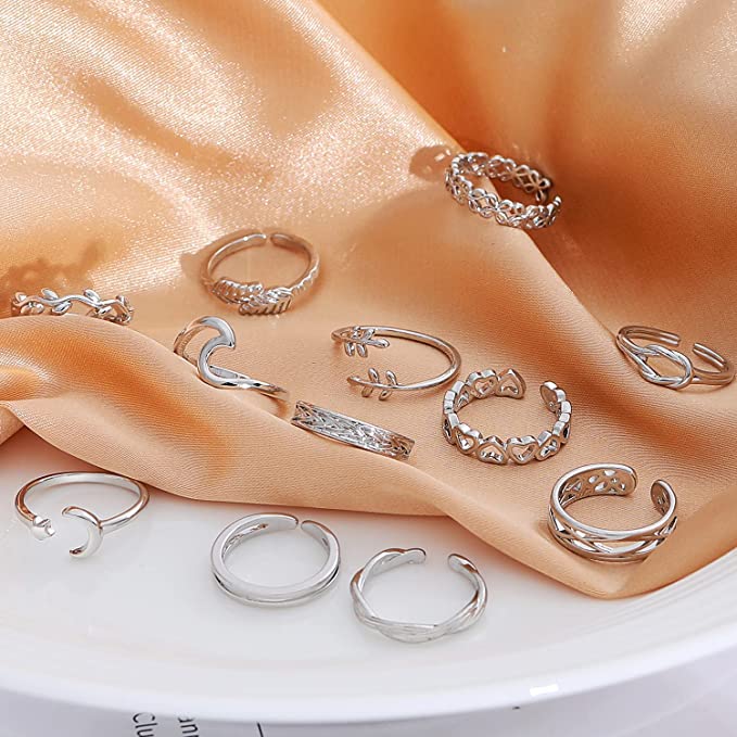 Adjustable Toe Ring for Women  - Body Jewelry Rings recension och pris