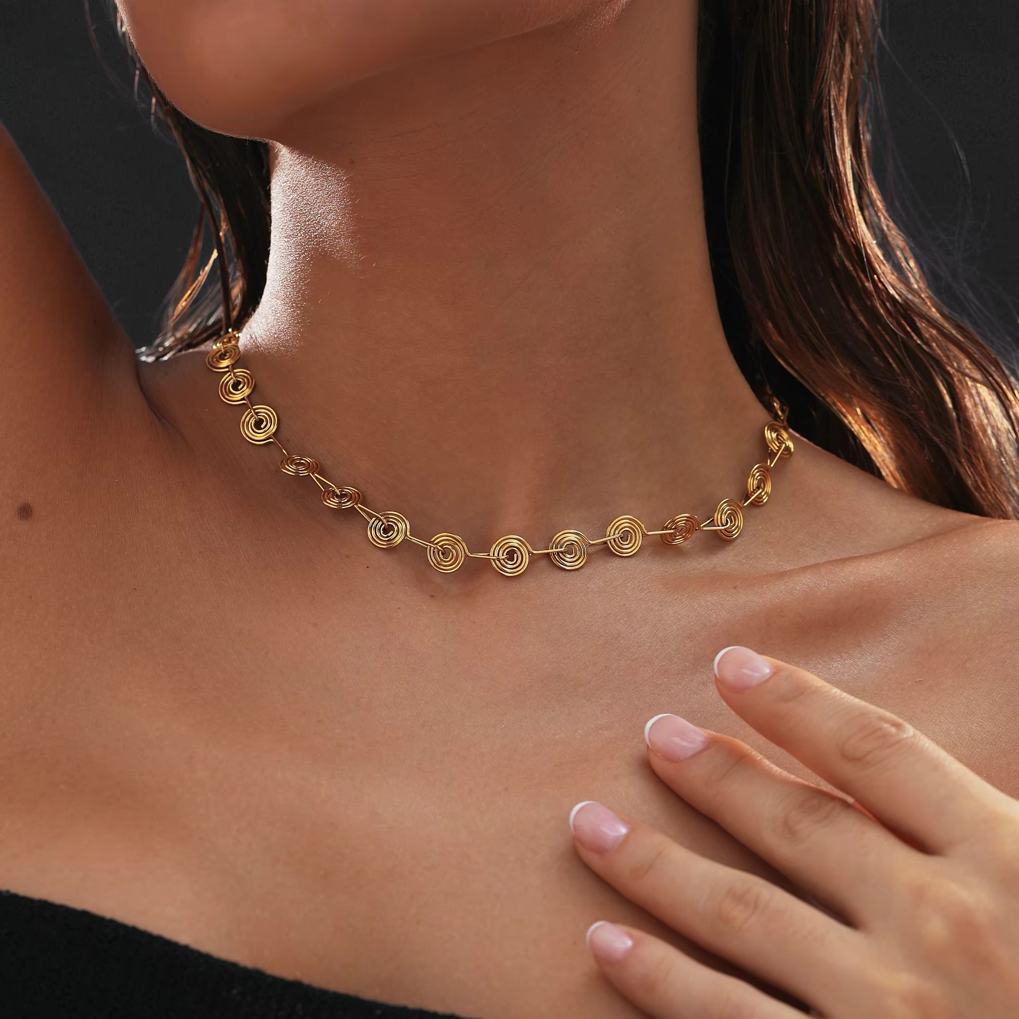 Stainless Steel Plated 18k Gol - Body Jewelry Waterproof recension och pris