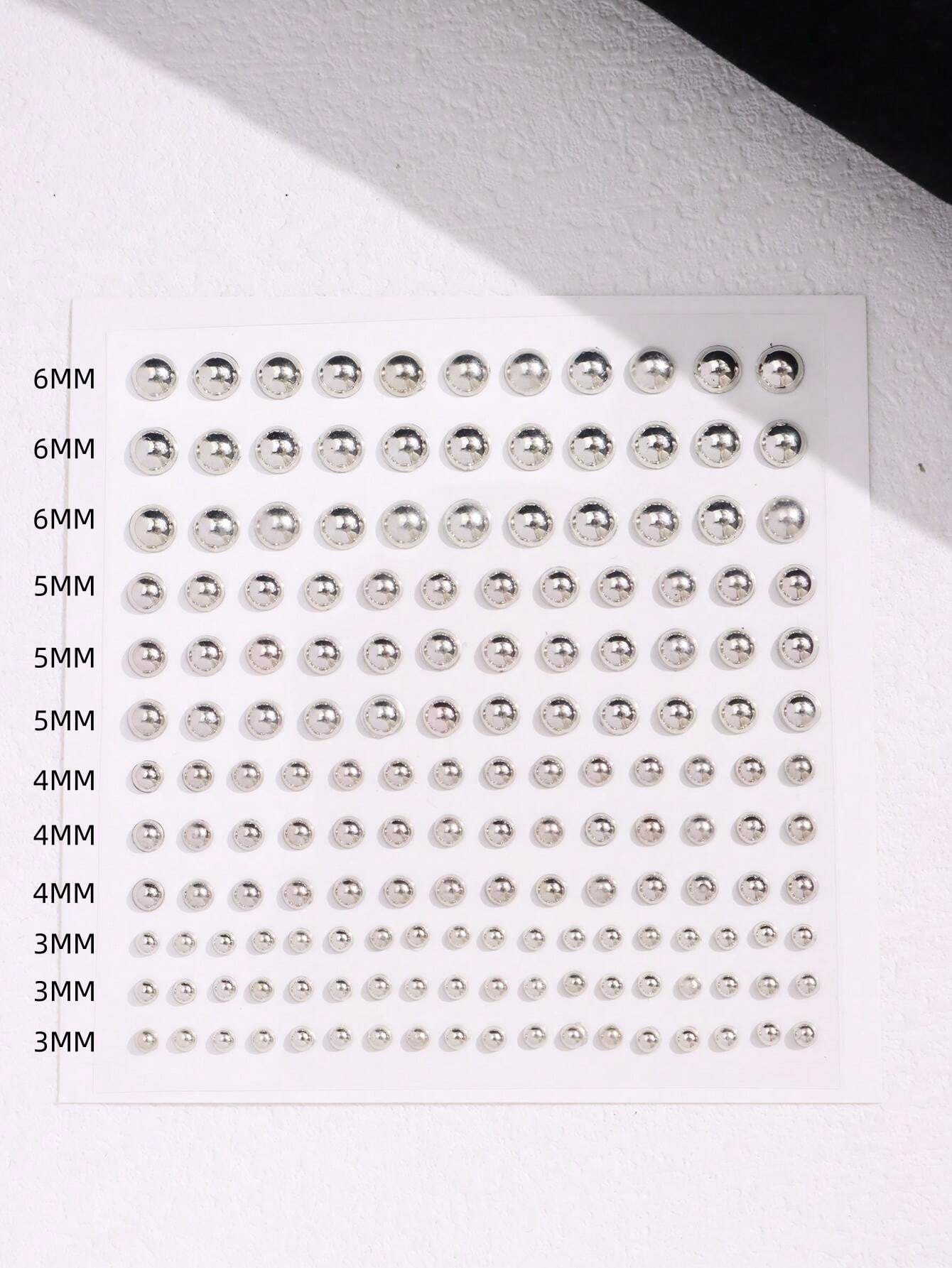 165pcs/Set 3-6mm Silver Plated - Body Jewelry Lip Ring recension och pris