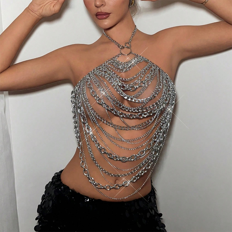 Female Festival Outfit Handmad - Body Jewelry Rings recension och pris