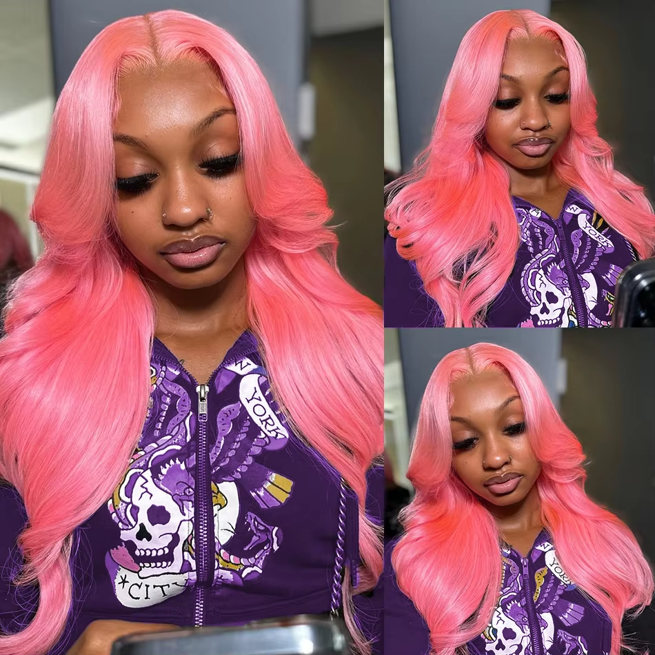 30 Inch Body Wave Pink 13x6 Hd - Body Jewelry Underwear recension och pris
