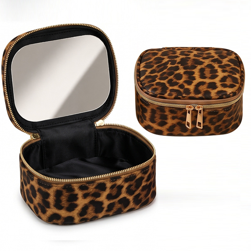 2026 New Makeup Bag with Mirro - Body Jewelry Waterproof recension och pris