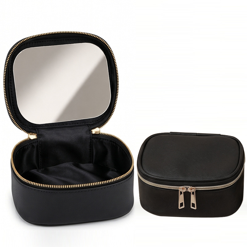 2026 New Makeup Bag with Mirro - Body Jewelry Waterproof recension och pris