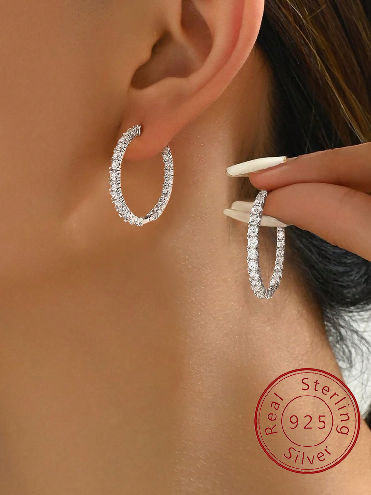 925 Sterling Silver Fashion Si - Body Jewelry High Quality recension och pris