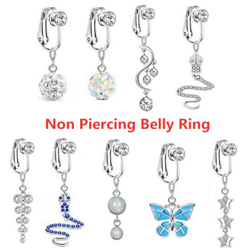 Butterfly Fashion Belly Button - Body Jewelry Belly Button Rings recension och pris