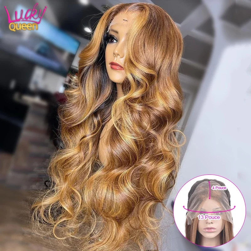 Honey Blonde Body Wave 13X4 HD - Body Jewelry Underwear recension och pris