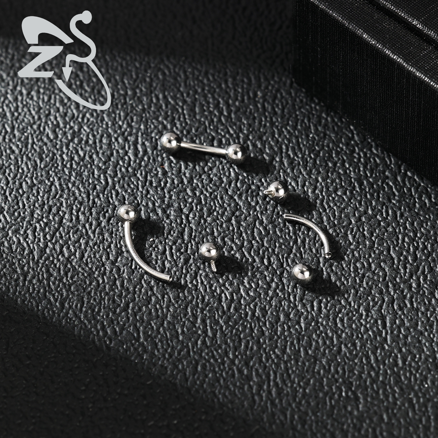ZS 1PC 16G/18G Star Heart Cros - Zs Body Jewelry recension och pris