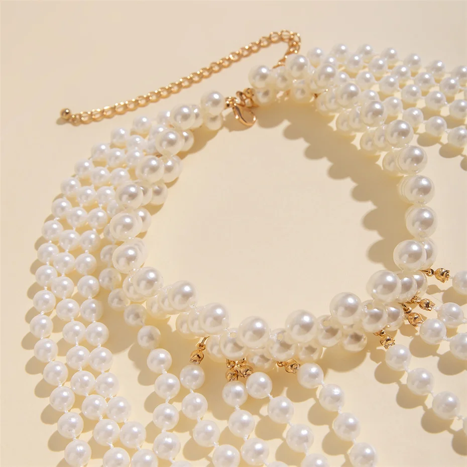 Bridal Tassel Imitation Pearl  - Body Jewelry Bulk recension och pris