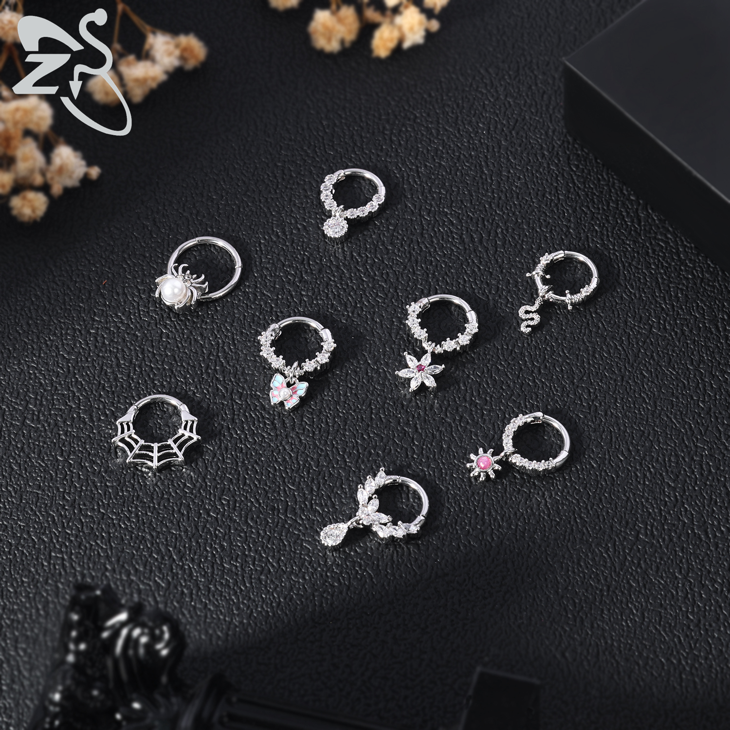 ZS 1 Piece Cute 16G Stainless  - Zs Body Jewelry recension och pris