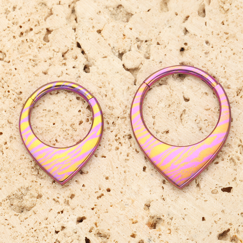 G23 Titanium Septum Distressed - Body Jewelry Bulk recension och pris