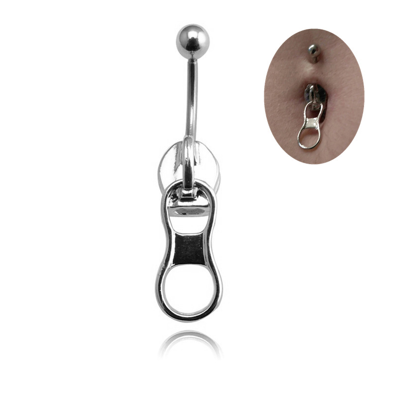 #1Pc Punk Belly Button Rings S - Body Jewelry Belly Button Rings recension och pris