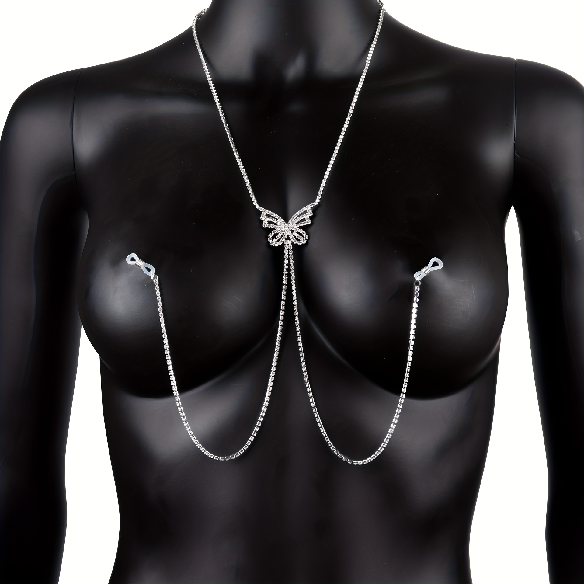 1 pc Tassel Butterfly Nipple C - Body Jewelry Rings recension och pris