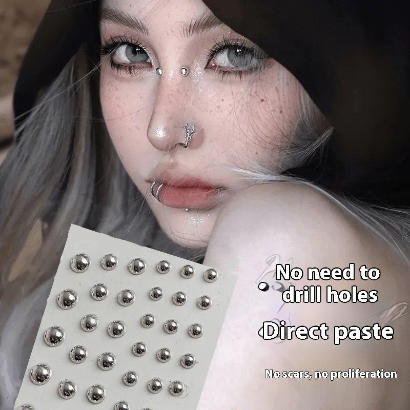 321pcs Non Piercing Lip Studs  - Body Jewelry Waterproof recension och pris