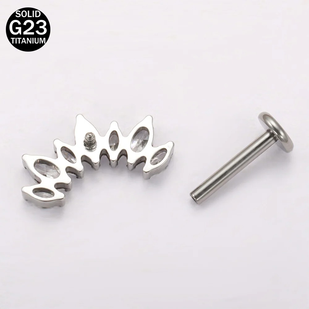 16G 18G F136 Titanium Brand Ne - Body Jewelry Brands recension och pris