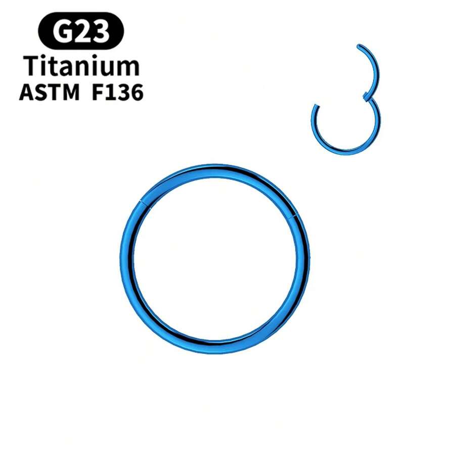 G23 Titanium Small Circle Nose - Body Jewelry Rings recension och pris