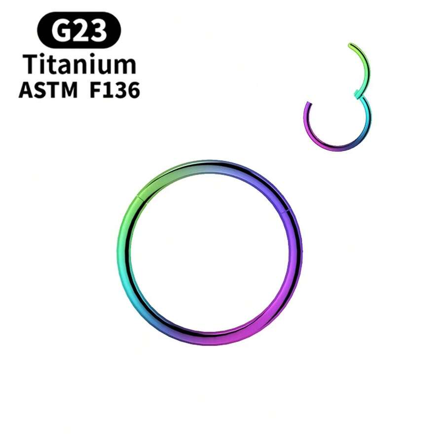 G23 Titanium Small Circle Nose - Body Jewelry Rings recension och pris