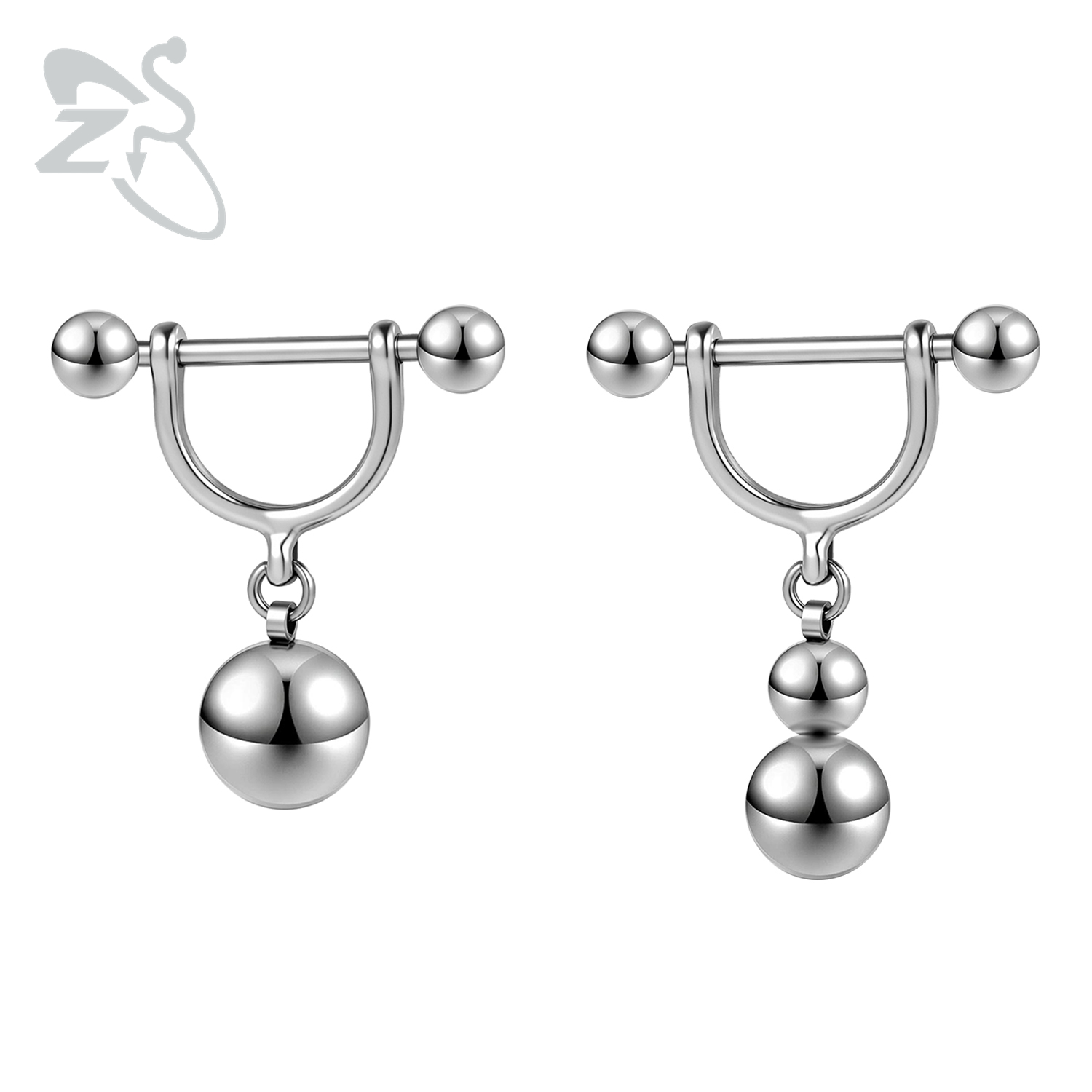 ZS 1 Piece 14G/16G Stainless S - Zs Body Jewelry recension och pris