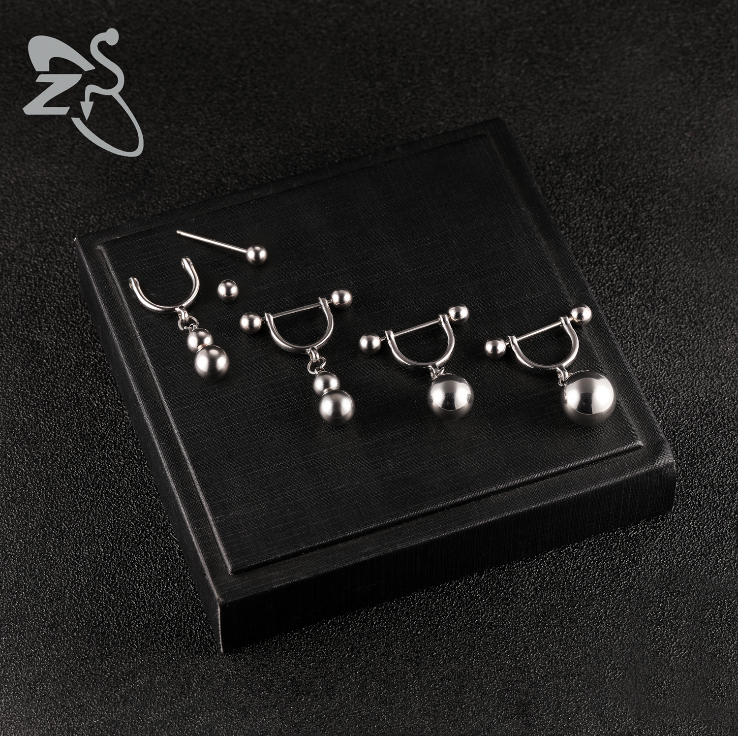 ZS 1 Piece 14G/16G Stainless S - Zs Body Jewelry recension och pris