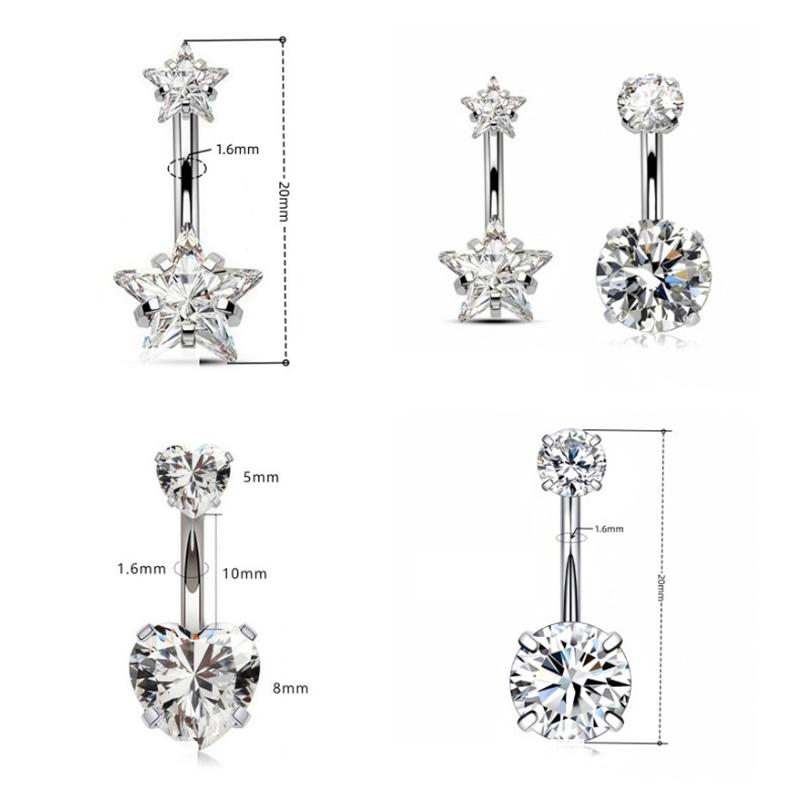 1Pc Sexy Belly Navel Piercing  - Body Jewelry Belly Button Rings recension och pris