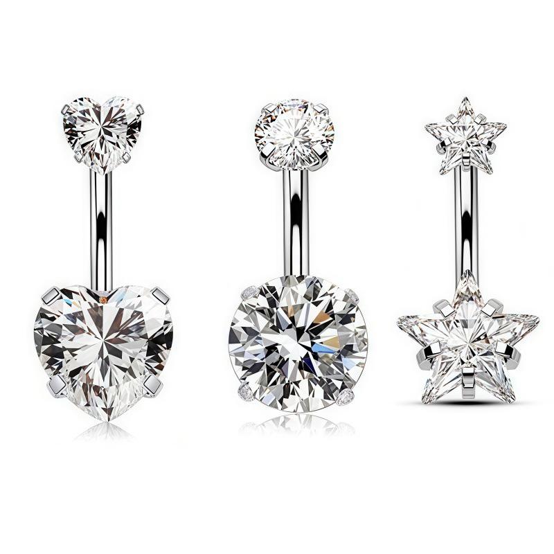 1Pc Sexy Belly Navel Piercing  - Body Jewelry Belly Button Rings recension och pris