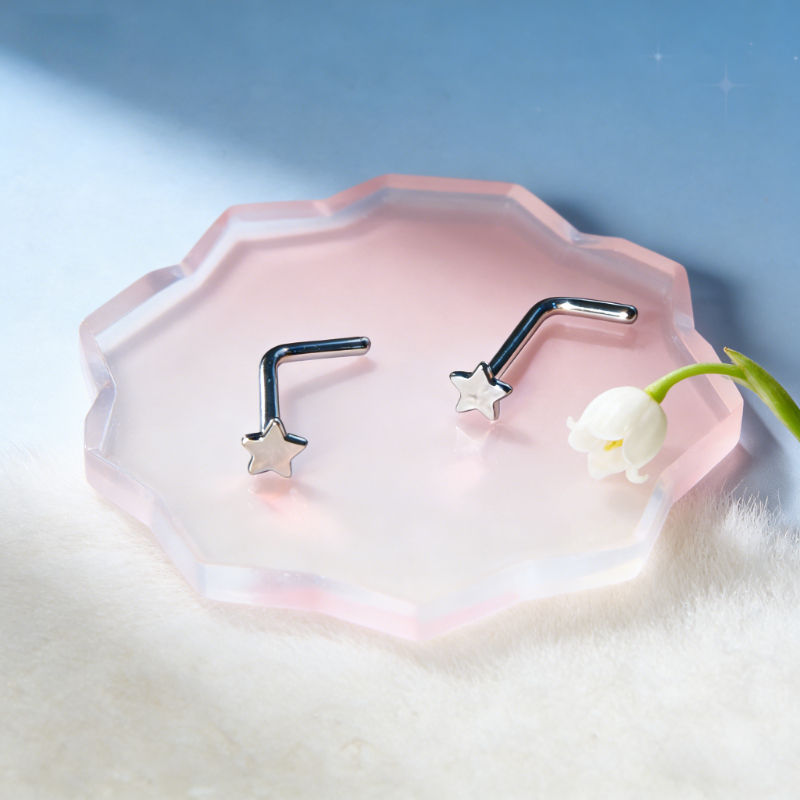1Pc Trendy Sweet Cool Style St - Body Jewelry High Quality recension och pris