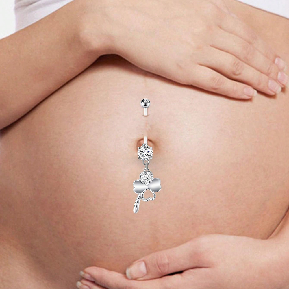 5pcs 14G Pregnancy Belly Butto - Body Jewelry Belly Button Rings recension och pris