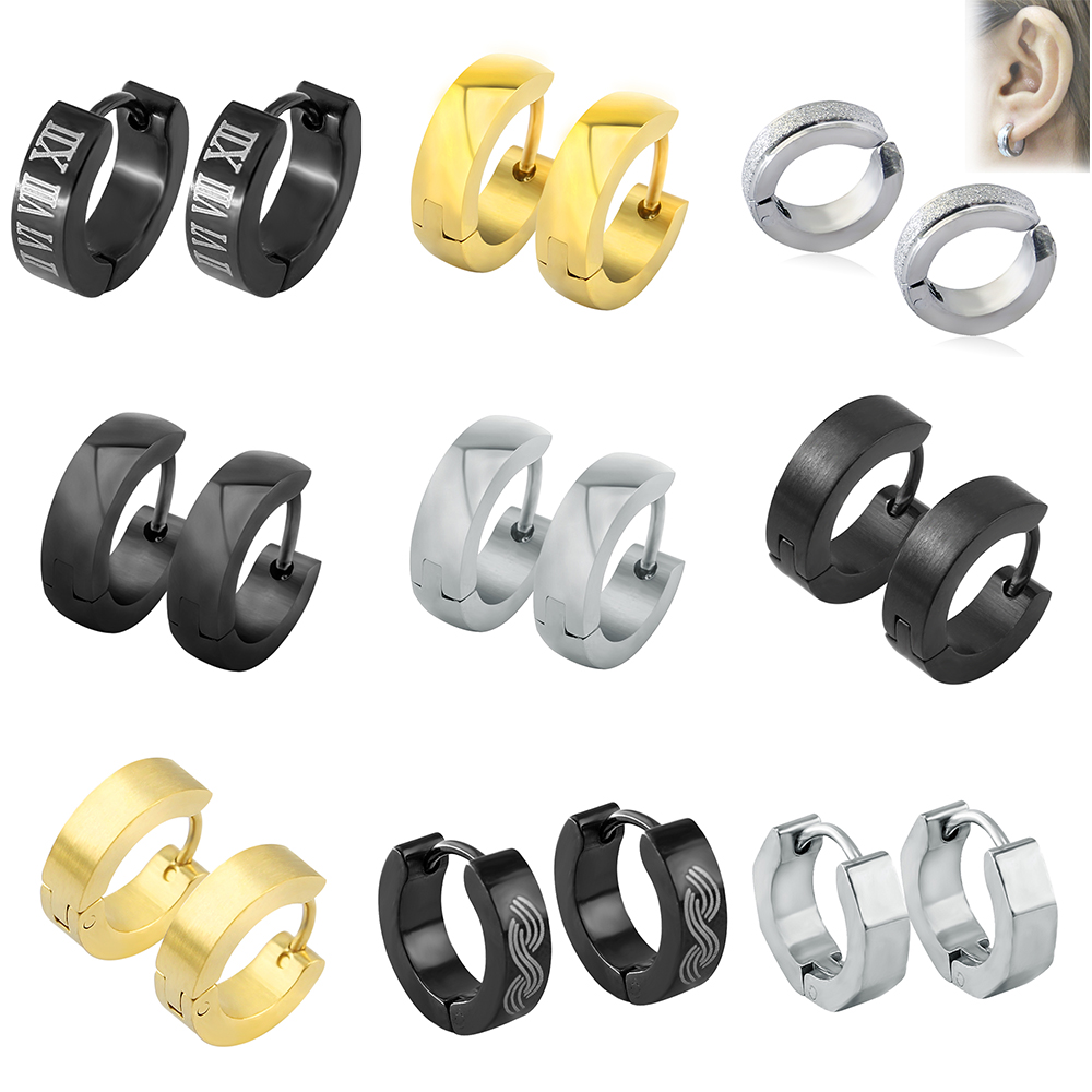 ZS Kpop Hoop Earrings for Wome - Zs Body Jewelry recension och pris