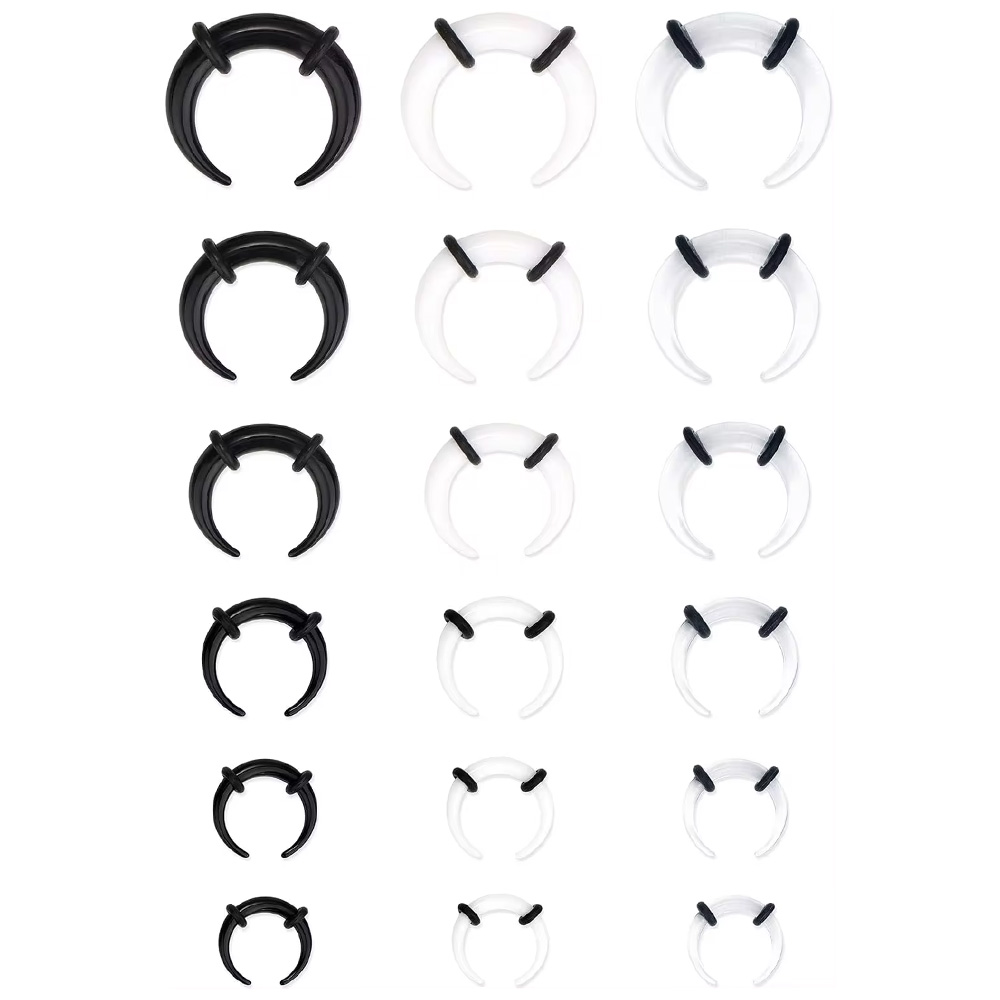 FASACCO 1pc Pincher Taper Sept - Body Jewelry Rings recension och pris