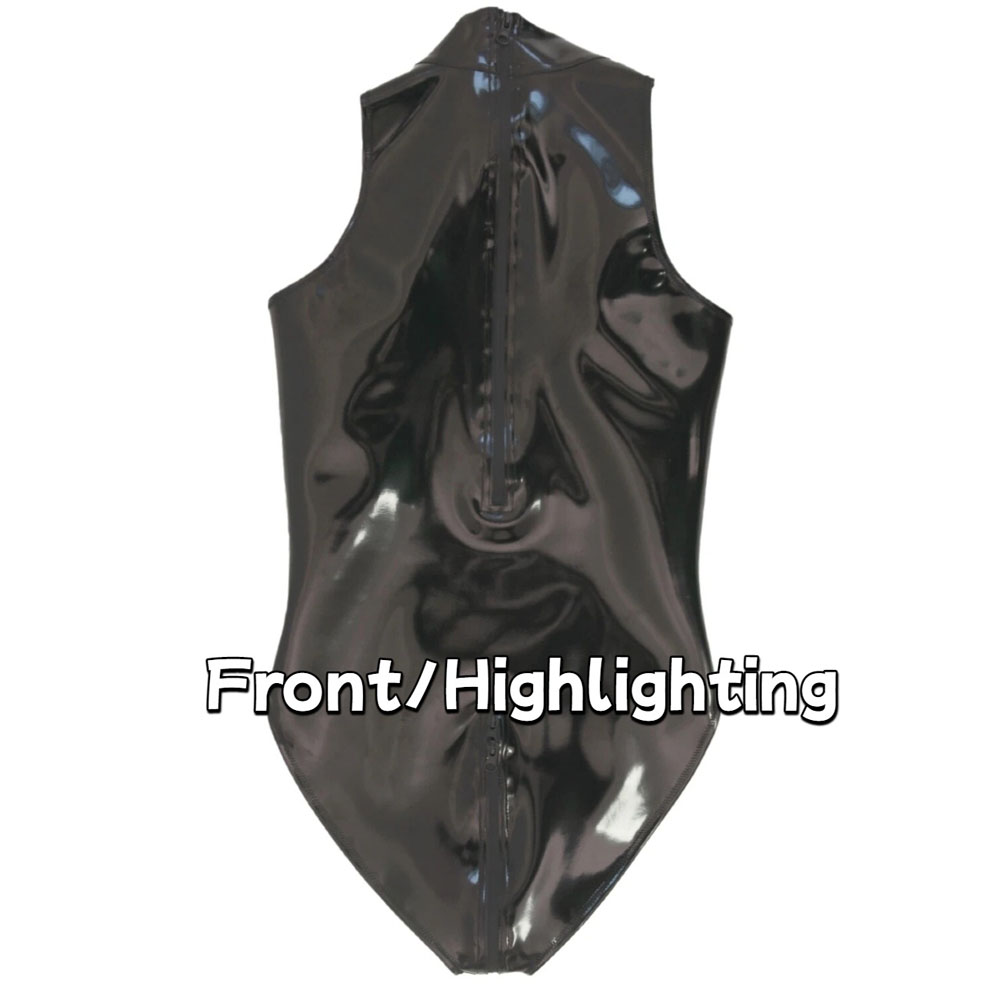 S-4XL Double Sided PU Swimsuit - Body Jewelry Waterproof recension och pris