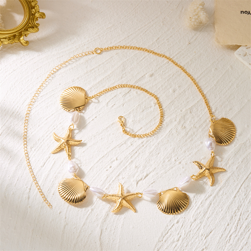 Summer Beach Star Shell Waist  - Body Jewelry Bulk recension och pris