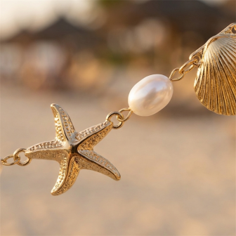 Summer Beach Star Shell Waist  - Body Jewelry Bulk recension och pris