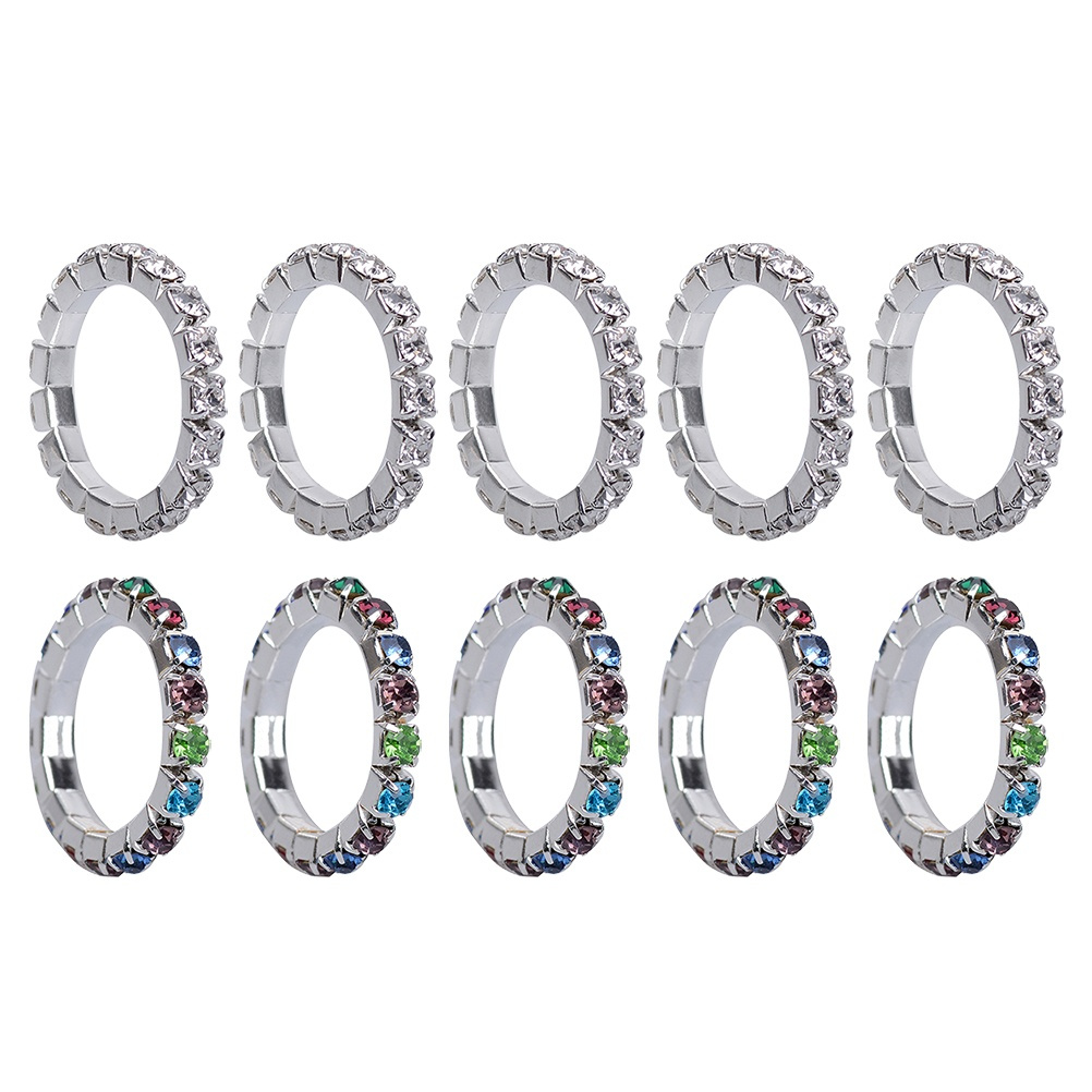 10Pcs Foot Toe Ring Fashion El - Body Jewelry Rings recension och pris