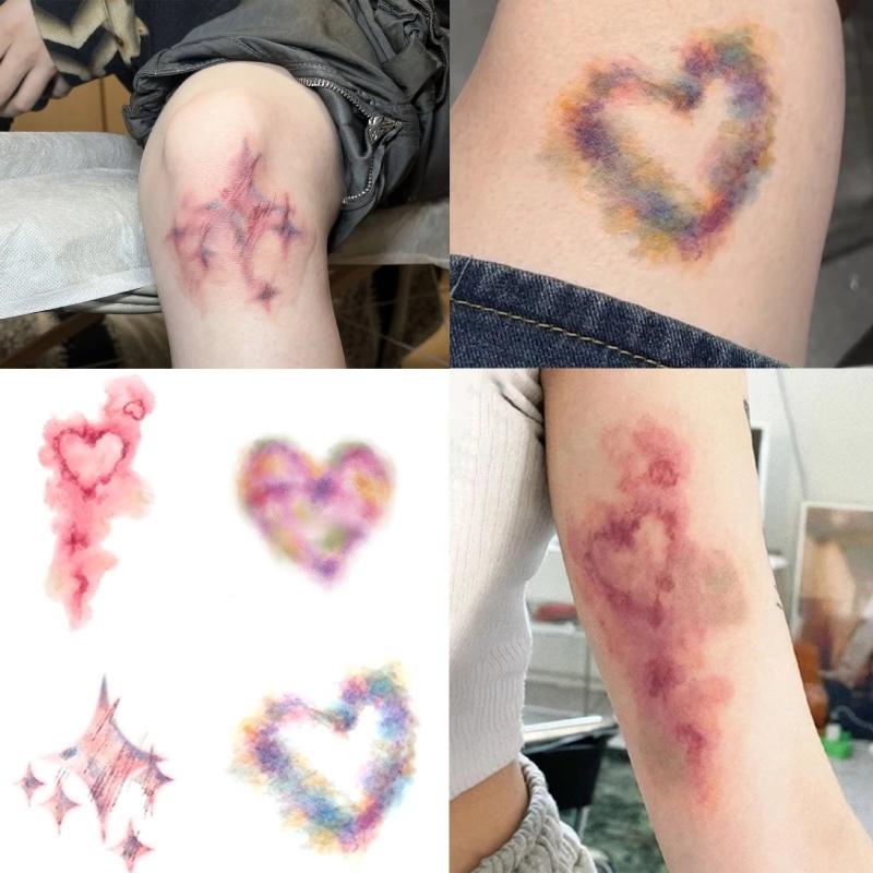 4 Sheets Halloween Wound Bruis - Body Jewelry Waterproof recension och pris