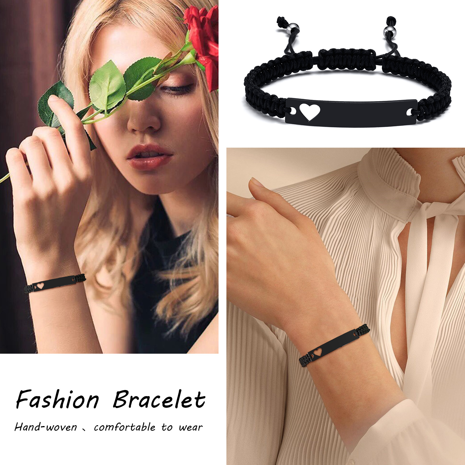 Custom Vintage Braided Rope Ch - Body Jewelry Back recension och pris