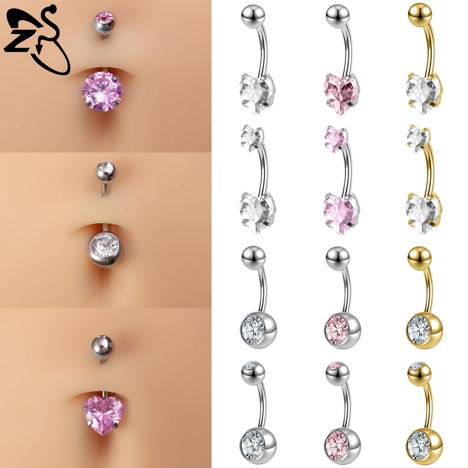 ZS 1 Piece 14G Stainless Steel - Zs Body Jewelry recension och pris